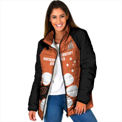 Custom Northern Territory Bowls Australia Padded Jacket Go Champions Sporty Style - Aussie Hoodie