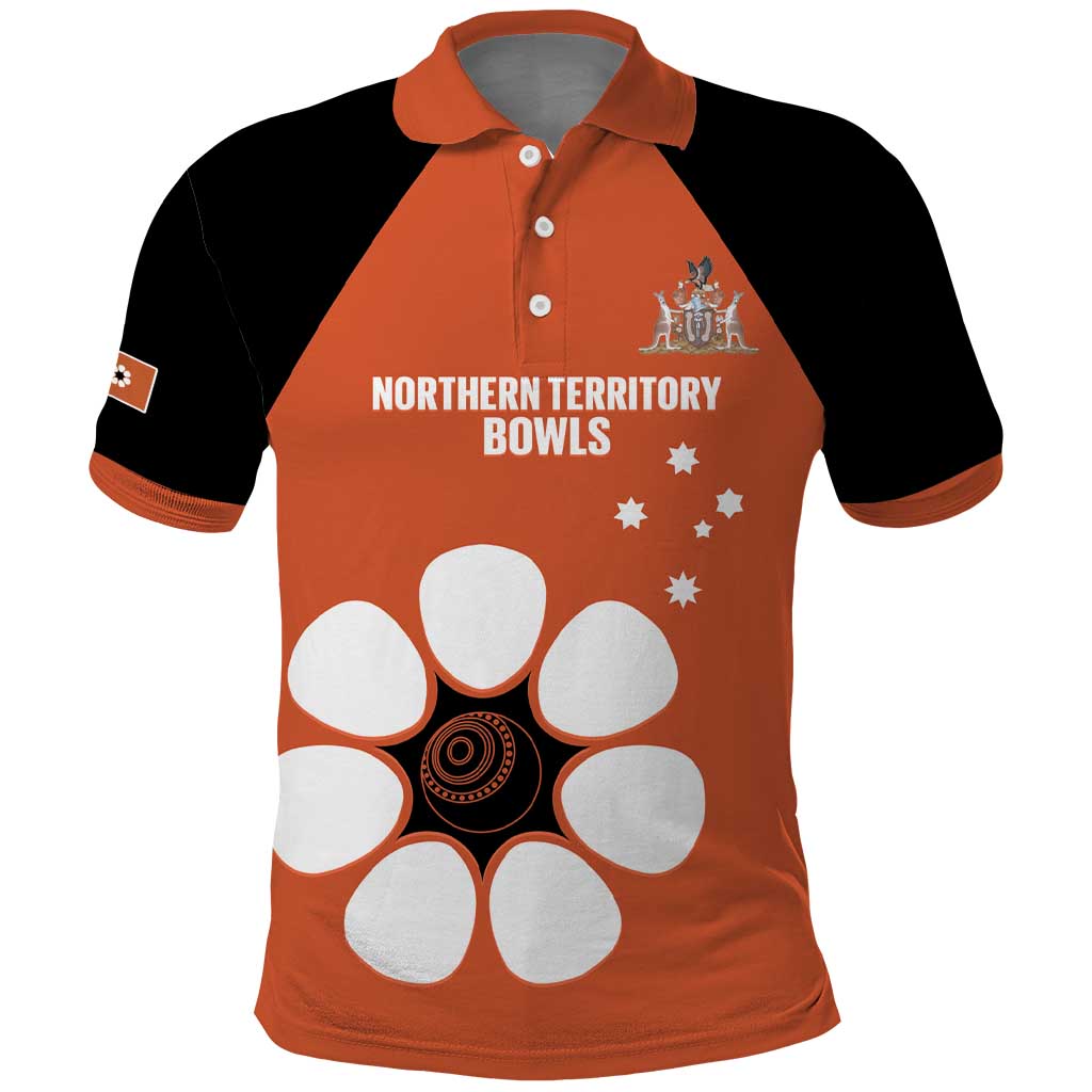 Custom Northern Territory Bowls Australia Polo Shirt Go Champions Sporty Style - Aussie Hoodie