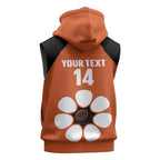 Custom Northern Territory Bowls Australia Sleeveless Hoodie Go Champions Sporty Style - Aussie Hoodie