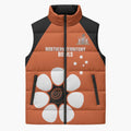 Custom Northern Territory Bowls Australia Sleeveless Puffer Jacket Go Champions Sporty Style - Aussie Hoodie