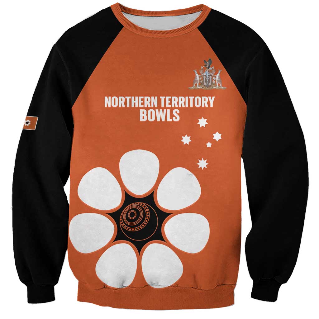 Custom Northern Territory Bowls Australia Sweatshirt Go Champions Sporty Style - Aussie Hoodie