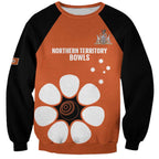 Custom Northern Territory Bowls Australia Sweatshirt Go Champions Sporty Style - Aussie Hoodie