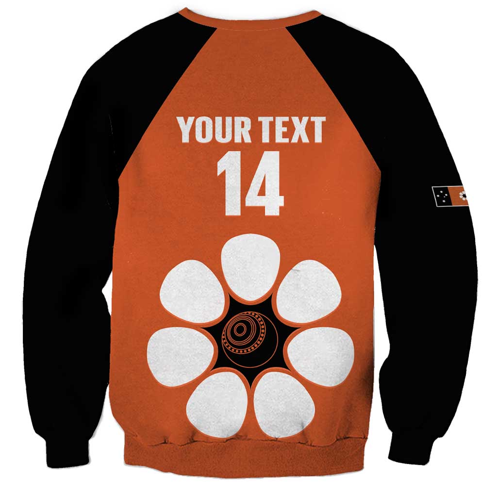 Custom Northern Territory Bowls Australia Sweatshirt Go Champions Sporty Style - Aussie Hoodie