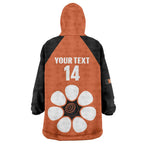 Custom Northern Territory Bowls Australia Wearable Blanket Hoodie Go Champions Sporty Style - Aussie Hoodie