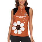 Custom Northern Territory Bowls Australia Women Sleeveless Polo Shirt Go Champions Sporty Style - Aussie Hoodie