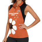 Custom Northern Territory Bowls Australia Women Sleeveless Polo Shirt Go Champions Sporty Style - Aussie Hoodie