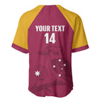 Custom Queensland Bowls Australia Baseball Jersey Go Champions QLD Kookaburra - Aussie Hoodie