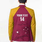 Custom Queensland Bowls Australia Blazer Go Champions QLD Kookaburra - Aussie Hoodie