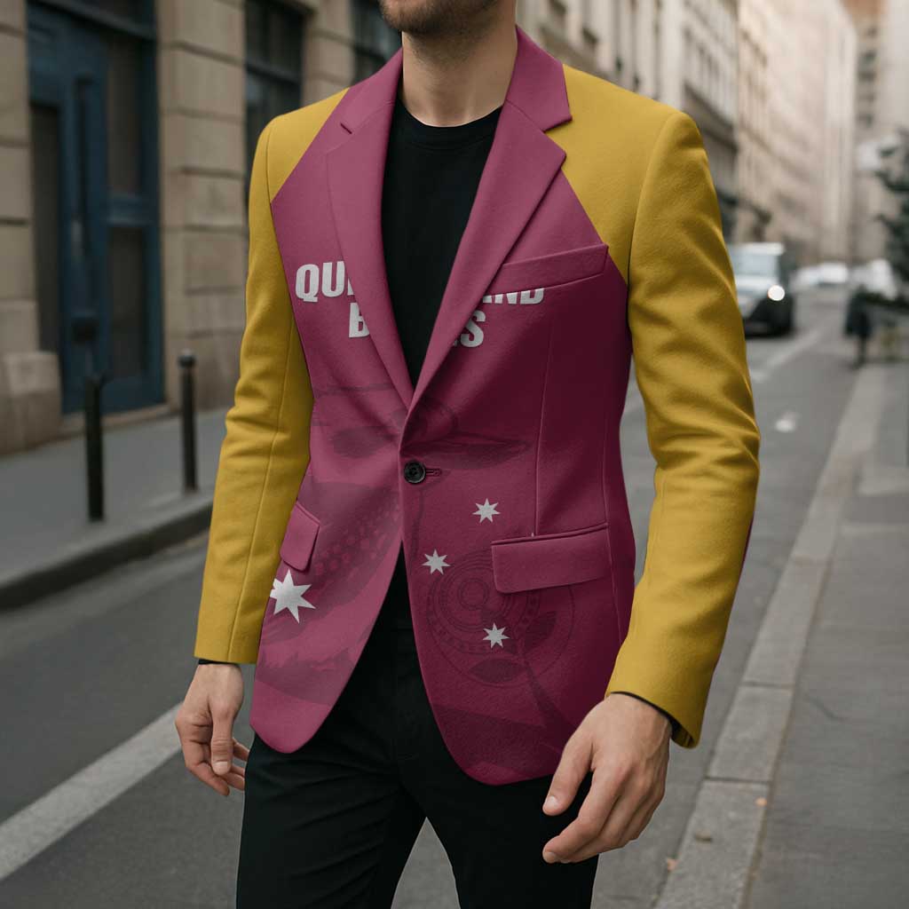 Custom Queensland Bowls Australia Blazer Go Champions QLD Kookaburra - Aussie Hoodie