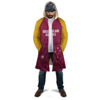 Custom Queensland Bowls Australia Cloak Go Champions QLD Kookaburra - Aussie Hoodie