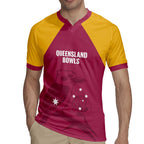 Custom Queensland Bowls Australia Rugby Jersey Go Champions QLD Kookaburra - Aussie Hoodie