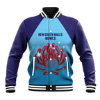 Custom New South Wales Bowls Australia Baseball Jacket Go Champions NSW Waratah - Aussie Hoodie