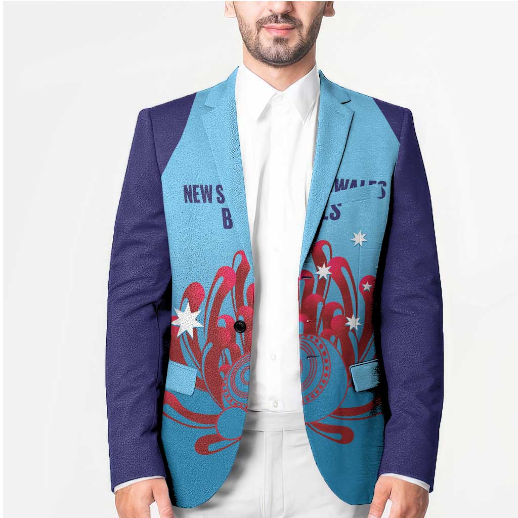 Custom New South Wales Bowls Australia Blazer Go Champions NSW Waratah - Aussie Hoodie