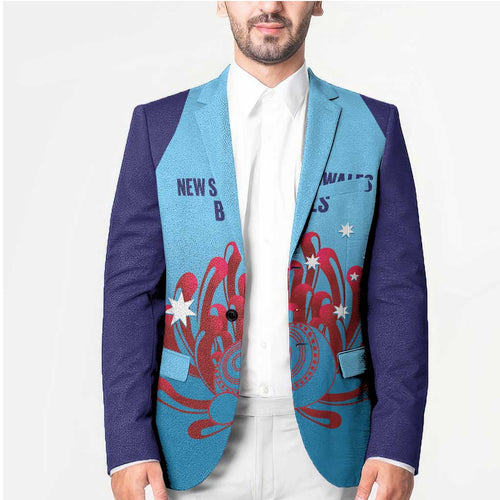 Custom New South Wales Bowls Australia Blazer Go Champions NSW Waratah - Aussie Hoodie