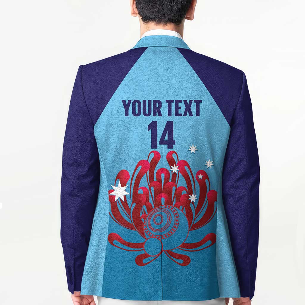 Custom New South Wales Bowls Australia Blazer Go Champions NSW Waratah - Aussie Hoodie