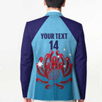 Custom New South Wales Bowls Australia Blazer Go Champions NSW Waratah - Aussie Hoodie