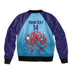 Custom New South Wales Bowls Australia Bomber Jacket Go Champions NSW Waratah - Aussie Hoodie