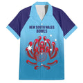 Custom New South Wales Bowls Australia Hawaiian Shirt Go Champions NSW Waratah - Aussie Hoodie
