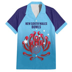 Custom New South Wales Bowls Australia Hawaiian Shirt Go Champions NSW Waratah - Aussie Hoodie