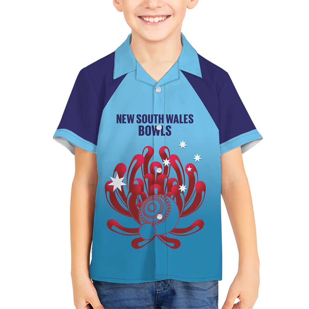 Custom New South Wales Bowls Australia Hawaiian Shirt Go Champions NSW Waratah - Aussie Hoodie