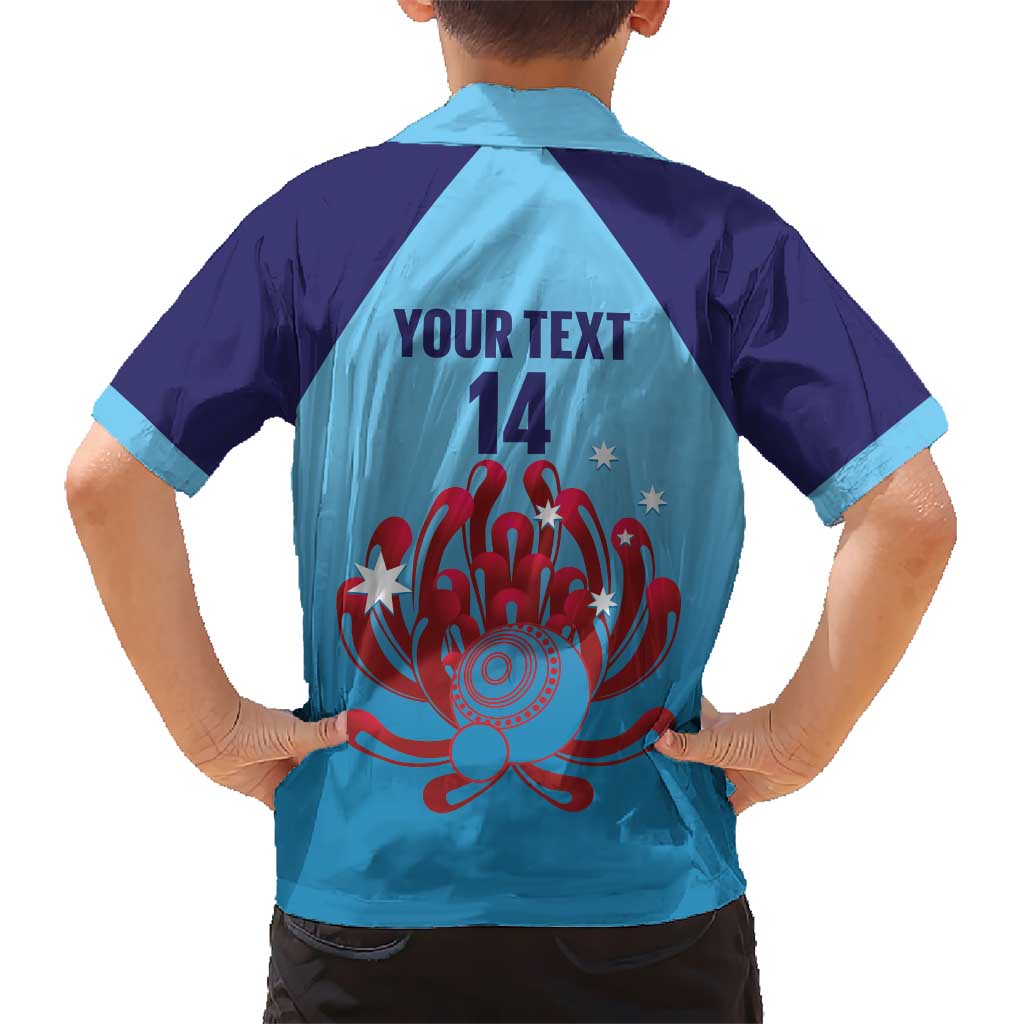 Custom New South Wales Bowls Australia Hawaiian Shirt Go Champions NSW Waratah - Aussie Hoodie