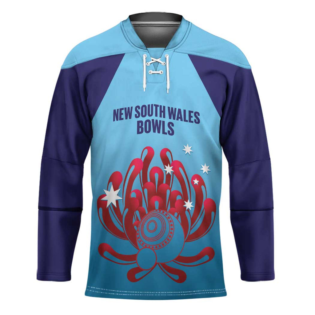 Custom New South Wales Bowls Australia Hockey Jersey Go Champions NSW Waratah - Aussie Hoodie