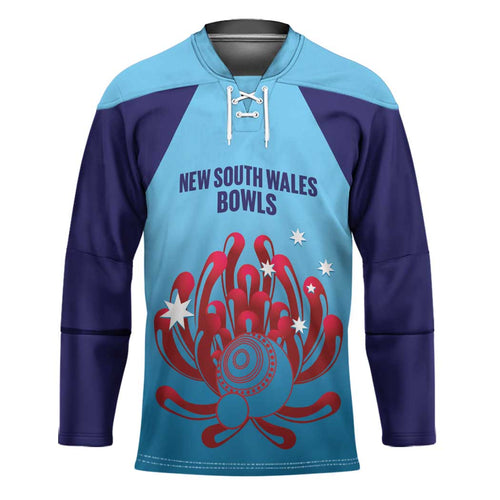 Custom New South Wales Bowls Australia Hockey Jersey Go Champions NSW Waratah - Aussie Hoodie