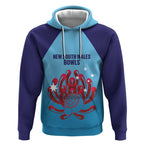 Custom New South Wales Bowls Australia Hoodie Go Champions NSW Waratah - Aussie Hoodie