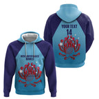 Custom New South Wales Bowls Australia Hoodie Go Champions NSW Waratah - Aussie Hoodie