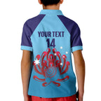Custom New South Wales Bowls Australia Kid Polo Shirt Go Champions NSW Waratah - Aussie Hoodie