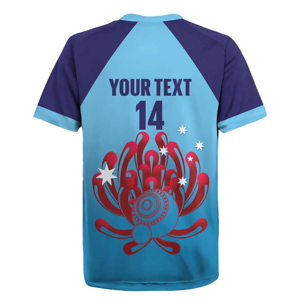 Custom New South Wales Bowls Australia Rugby Jersey Go Champions NSW Waratah - Aussie Hoodie