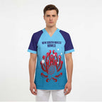 Custom New South Wales Bowls Australia Scrub Top Go Champions NSW Waratah - Aussie Hoodie