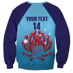 Custom New South Wales Bowls Australia Sweatshirt Go Champions NSW Waratah - Aussie Hoodie