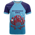 Custom New South Wales Bowls Australia T Shirt Go Champions NSW Waratah - Aussie Hoodie