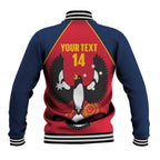Custom South Australia Bowls Baseball Jacket Go Champions SA Piping Shrike - Aussie Hoodie