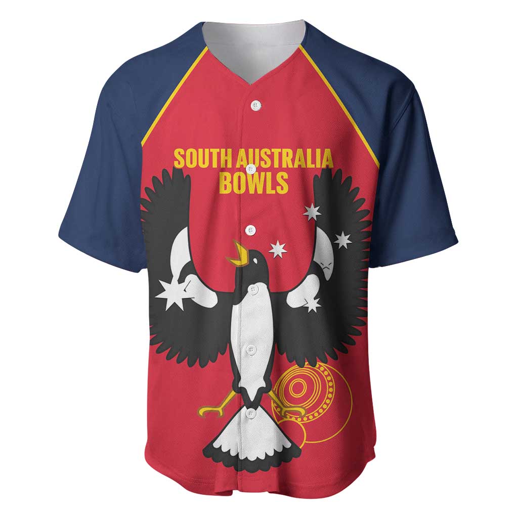 Custom South Australia Bowls Baseball Jersey Go Champions SA Piping Shrike - Aussie Hoodie