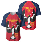 Custom South Australia Bowls Baseball Jersey Go Champions SA Piping Shrike - Aussie Hoodie