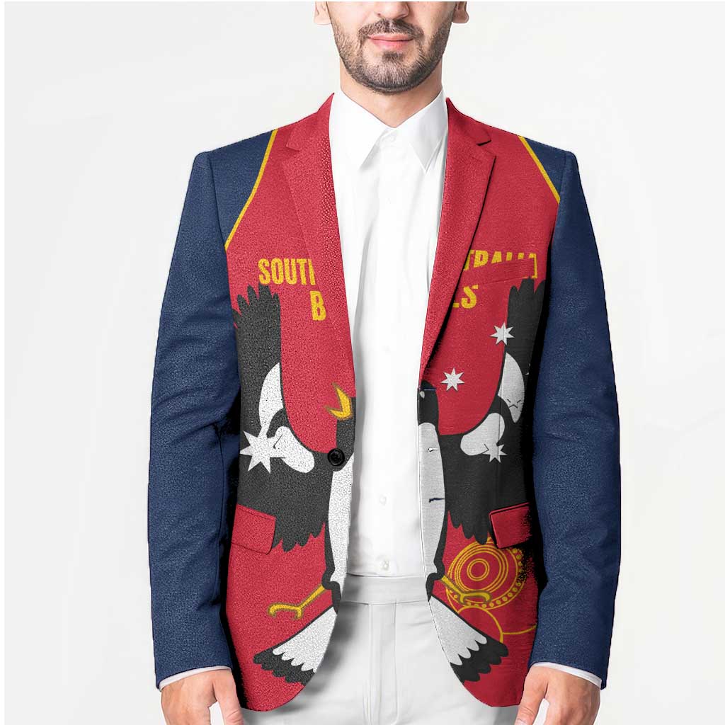 Custom South Australia Bowls Blazer Go Champions SA Piping Shrike - Aussie Hoodie