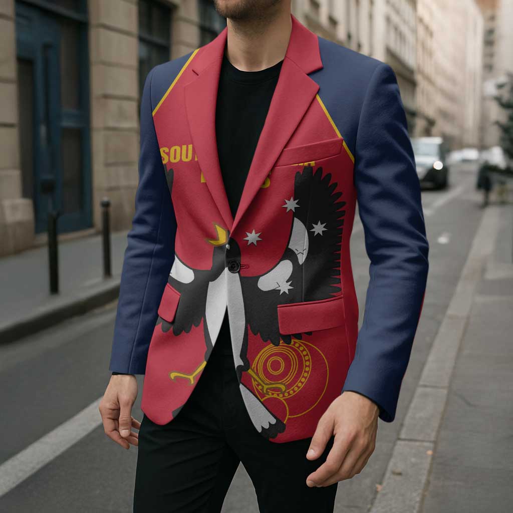 Custom South Australia Bowls Blazer Go Champions SA Piping Shrike - Aussie Hoodie