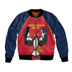 Custom South Australia Bowls Bomber Jacket Go Champions SA Piping Shrike - Aussie Hoodie