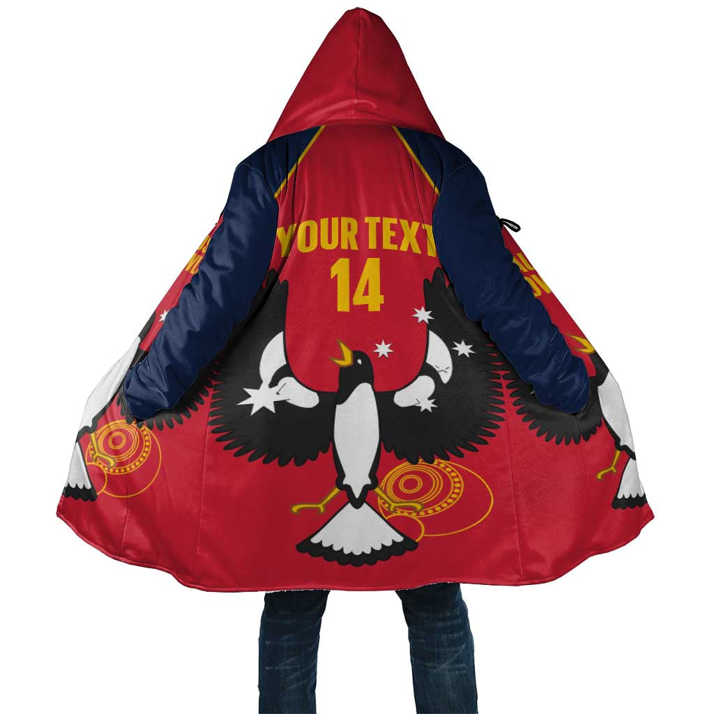 Custom South Australia Bowls Cloak Go Champions SA Piping Shrike - Aussie Hoodie