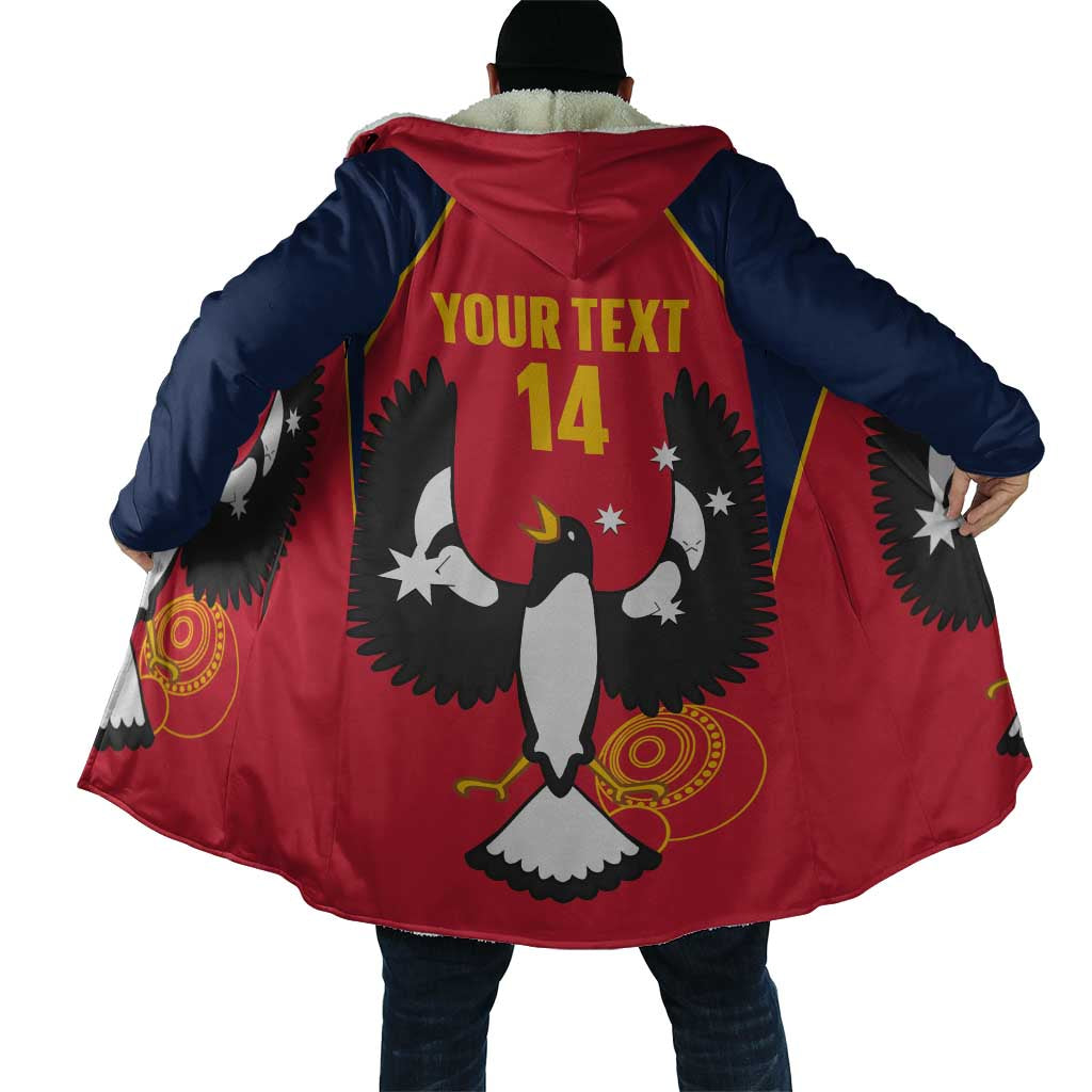 Custom South Australia Bowls Cloak Go Champions SA Piping Shrike - Aussie Hoodie