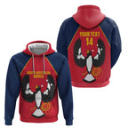 Custom South Australia Bowls Hoodie Go Champions SA Piping Shrike - Aussie Hoodie