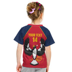 Custom South Australia Bowls Kid T Shirt Go Champions SA Piping Shrike - Aussie Hoodie