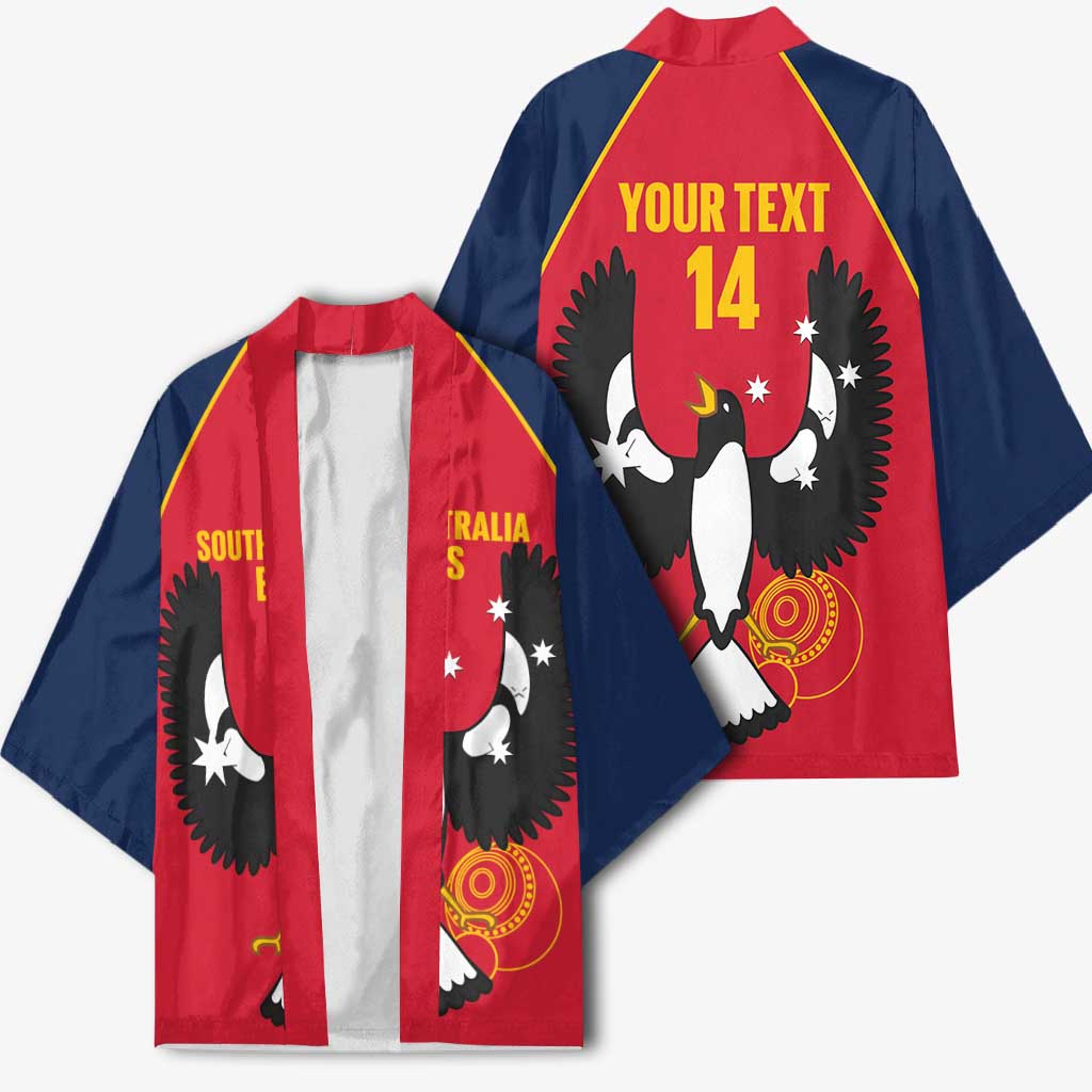 Custom South Australia Bowls Kimono Go Champions SA Piping Shrike - Aussie Hoodie