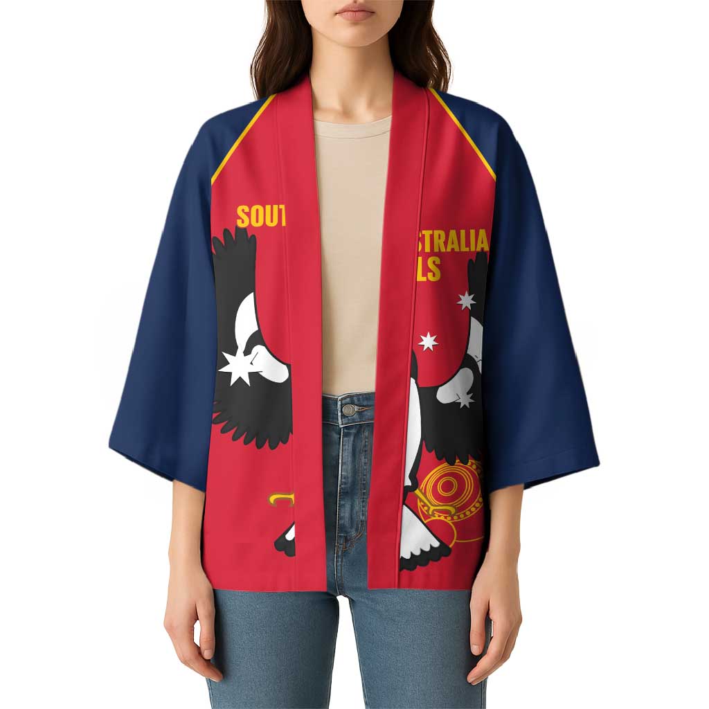 Custom South Australia Bowls Kimono Go Champions SA Piping Shrike - Aussie Hoodie