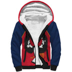 Custom South Australia Bowls Sherpa Hoodie Go Champions SA Piping Shrike - Aussie Hoodie