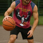 Custom South Australia Bowls Sleeveless Hoodie Go Champions SA Piping Shrike - Aussie Hoodie