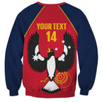 Custom South Australia Bowls Sweatshirt Go Champions SA Piping Shrike - Aussie Hoodie