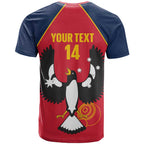 Custom South Australia Bowls T Shirt Go Champions SA Piping Shrike - Aussie Hoodie